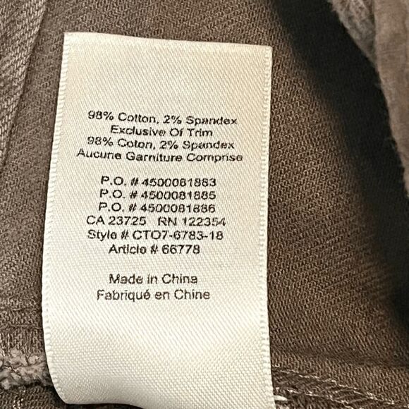 Aritzia Wilfred Free Belen High Waist Button Fly Straight Leg Jeans Sz 2 - Picture 8 of 8